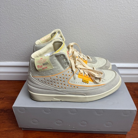 Union LA Air Jordan 2 Retro SP M Rattan Size 10.5 - Picture 1 of 10